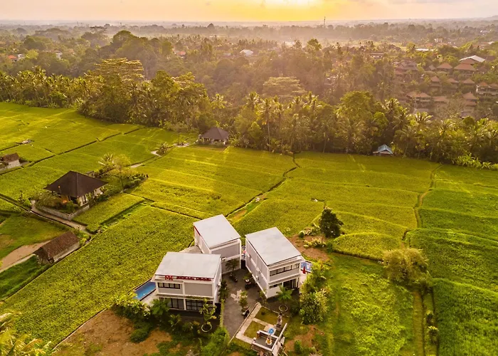 Maple Ridge - Private Pool & Rice Field View Villa