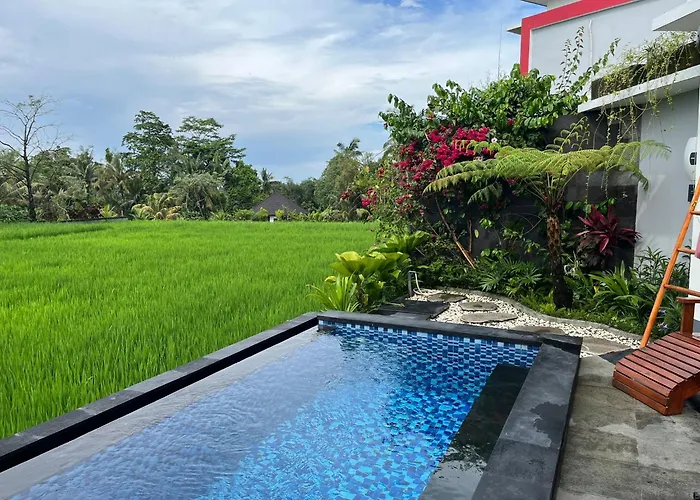 Maple Ridge - Private Pool & Rice Field View