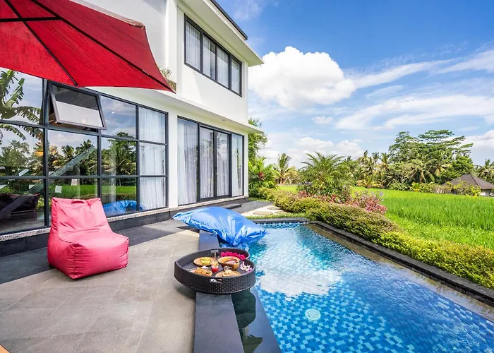 Villa Maple Ridge - Private Pool & Rice Field View *